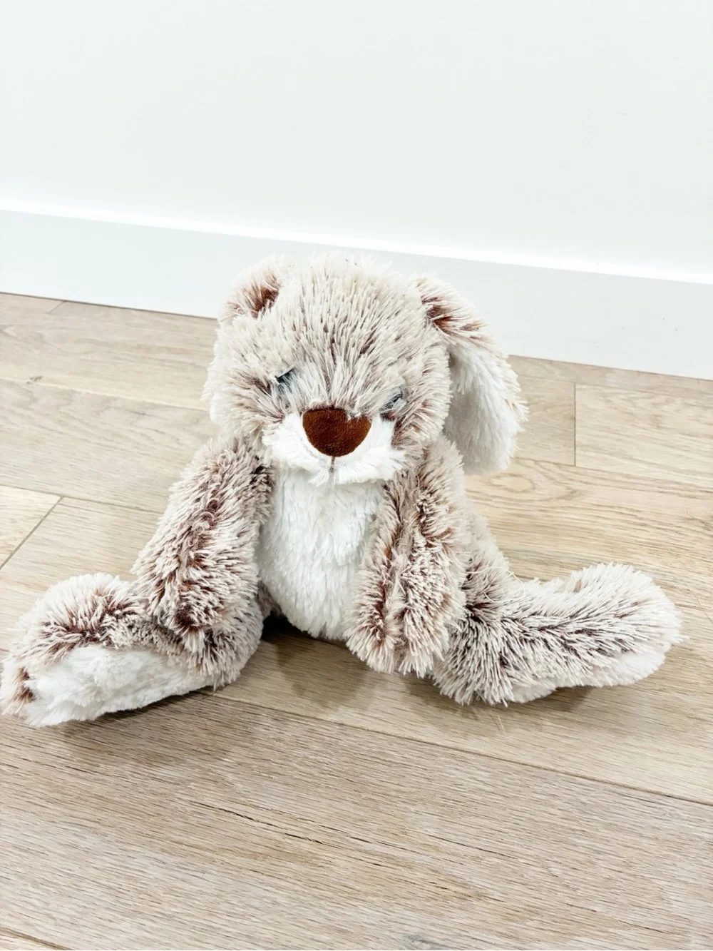 Melissa & Doug Plush Bunny - Cream & Light Brown